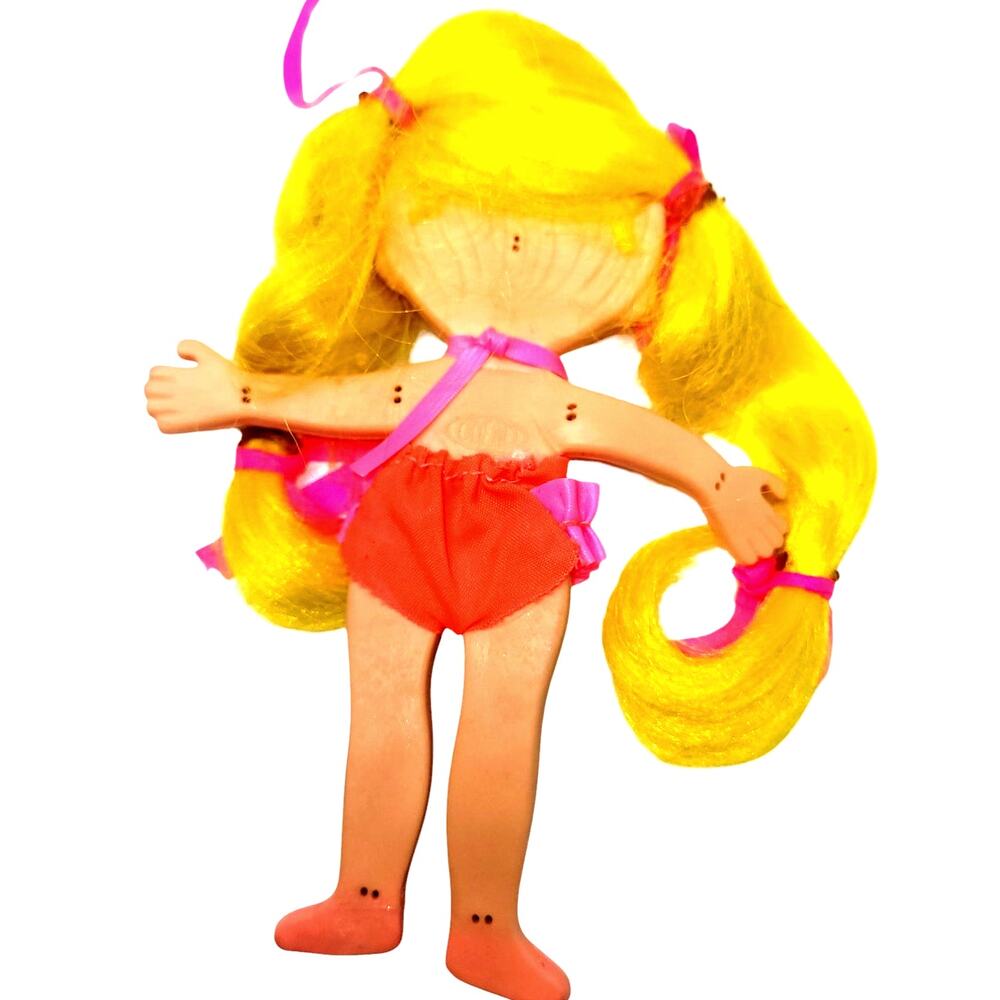 1970s Vintage Groovy Vibe Flatsy Mod Doll - Picture 4 of 7